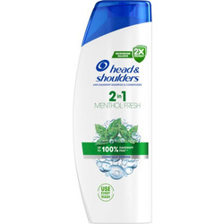 Head & Shoulders Menthol Fresh Σαμπουάν & Conditioner κατά της Πιτυρίδας 625ml