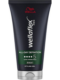 Wella All-Day Definition 5 Gel Μαλλιών Ανδρικό Δυνατό Κράτημα 150ml