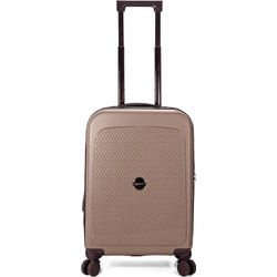 Benzi BZ5844 Βαλίτσα Καμπίνας 56x36x23cm με 4 Ρόδες Εκρού