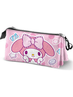 Karactermania My Melody Sweets Κασετίνα με 3 Θήκες Ροζ 09500