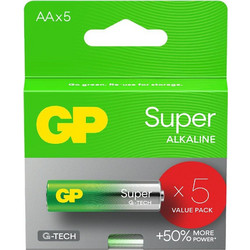 Gp Super Alkaline AA 5τμχ