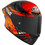 KYT TT-Revo Combustion Multicolor Orange Κράνος Μηχανής Full Face