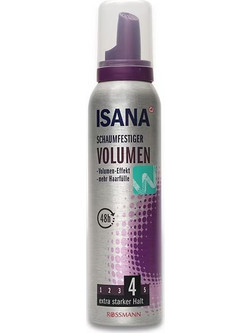 Isana Αφρός Μαλλιών για Όγκο Δυνατό Κράτημα 150ml