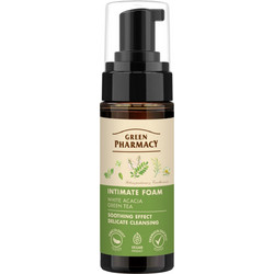 Green Pharmacy Αφρός Προσωπικής Υγιεινής με Λευκή Ακακία & Πράσινο Τσάι 150ml