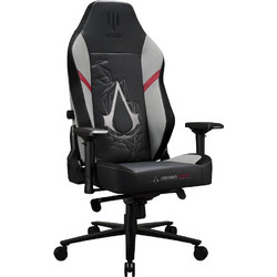 Subsonic Assassin's Creed Καρέκλα Gaming Δερματίνης με Ρυθμιζόμενα Μπράτσα Μαύρη Γκρι SA5626-1