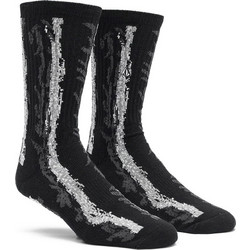 Volcom Hokey Dad Ανδρικές Κάλτσες Ψηλές με Σχέδια Μαύρες D6312407-BLK