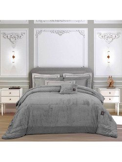 Greenwich Polo Club Κουβερτοπάπλωμα King Size Hollowfiber 240x250 Premium Grey 3964