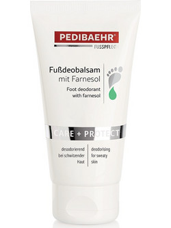 Baehr Pedibaehr Farnesol Αποσμητικό σε Κρέμα για Μύκητες Ποδιών 75ml