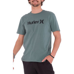 Hurley Ανδρικό Αθλητικό T-Shirt Χακί HATS1025