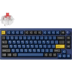 Lemokey P1 QMK/VIA Μηχανικό Gaming Πληκτρολόγιο TenKeyLess με Keychron Super Red Διακόπτες RGB Blue