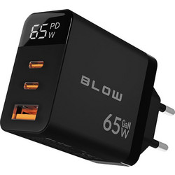 Blow DM-76-030 Φορτιστής χωρίς Καλώδιο με Θύρα USB-A & 2 Θύρες USB-C 65W Power Delivery