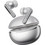 QCY Melobuds N70 ANC Ακουστικά Bluetooth Earbud Ανθεκτικά στο Νερό Silver Titanium