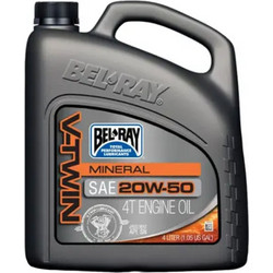 Bel Ray V-Twin Λάδι Μηχανής 4T 20W-50 4lt