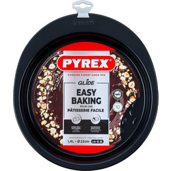 Pyrex Glide Φόρμα Ζαχαροπλαστικής από Ανοξείδωτο Ατσάλι για Κέικ Στρογγυλή 22cm 3426470301022