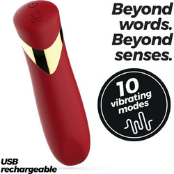 Crushious Blinders Vibrating Bullet Δονητής Bullet Κόκκινος