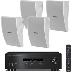 Yamaha R-S202D Bundle Σετ Ηχεία Τοίχου 115W Λευκά