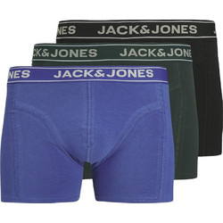 Jack & Jones Ανδρικά Μποξεράκια Σετ 3Pack 12265404 Royal/ Μαύρο/ Ανθρακί
