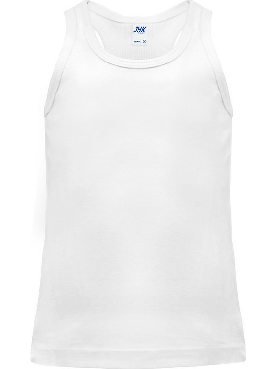 JHK Παιδικό T-Shirt Αμάνικο Λευκό TSLKTVL