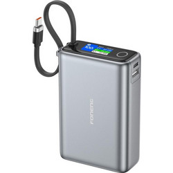 Foneng PX132 Power Bank 20000mAh 65W με Θύρα USB-C Dark Grey