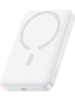 Baseus Enerfill FM11 Ultra-Mini Wireless Magsafe Power Bank 10000mAh 22.5W με Θύρα USB-C Power Delivery White