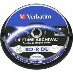 Verbatim 43847 Εγγράψιμα BD-R 6x Dual Layer 50GB Cake Box 10τμχ