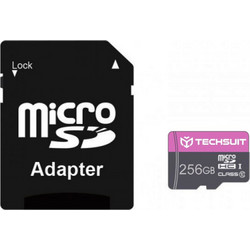 Techsuit microSDHC 256GB Class 10 UHS-I + Adapter