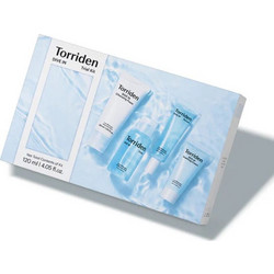 Torriden Dive in Trial Torriden Molecular Hyaluronic Acid Cleansing Foam 30ml + Hyaluronic Acid Toner 50ml + Hyaluronic Acid Serum 20ml + Hyaluronic Acid Soothing Cream 20ml