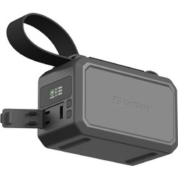 Sandberg Survivor 421-14 Power Bank 40000mAh 100W με Θύρα USB-A & 2 Θύρες USB-C Grey