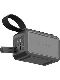 Sandberg Survivor 421-14 Power Bank 40000mAh 100W με Θύρα USB-A & 2 Θύρες USB-C Grey