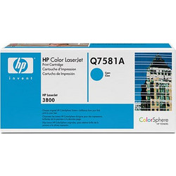HP Q7581A Cyan Toner