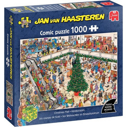 Puzzle Jumbo Jan Van Haasteren Christmas Mall 1000 Κομμάτια