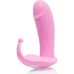 Zenn The Realistic Comfort Zone Vibrator Διπλός Δονητής 11cm Ροζ