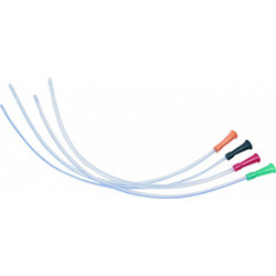 Bournas Medicals Nelaton Διαλείπων Ουροκαθετήρας PVC Medical Grade No18 40cm