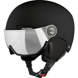 Alpina Arber Visor Q-Lite Κράνος Σκι & Snowboard Μαύρο