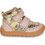 Bisgaard Παιδικά Sneakers Μποτάκια Ροζ Χρυσά 24105-225-1601