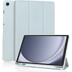 Techsuit Flex Trifold with Pencil Holder Sky Blue (Samsung Galaxy Tab A9 / A11)