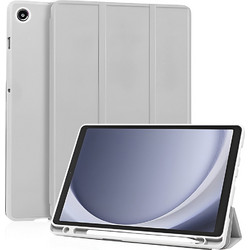 Techsuit Flex Trifold with Pencil Holder Grey (Samsung Galaxy Tab A9 / A11)