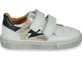 GBB Παιδικά Sneakers Λευκά Χρυσά Μαύρα AM326-18