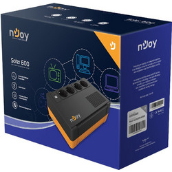 Njoy Soter 600 UPS Line Interactive 600VA 360W με 4 Πρίζες Schuko