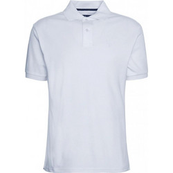Barbour Ανδρική Μπλούζα Polo Κοντομάνικη Λευκή MML1445