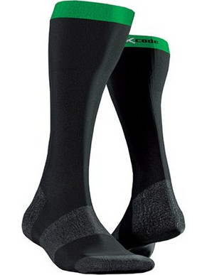 X-Code Carbon Compression Ανδρικές Κάλτσες Μέχρι το Γόνατο Μαύρες 44800
