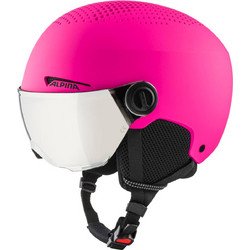 Alpina Zupo Hi-EPS Visor Q-Lite Παιδικό Κράνος Σκι & Snowboard Φούξια