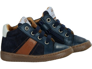 GBB Παιδικά Sneakers Μποτάκια Navy Μπλε AM659-42