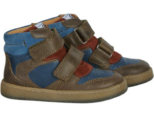 GBB Παιδικά Sneakers Μποτάκια Χακί Navy Μπλε AM370-12