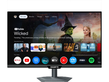 Gigabyte M27QS IPS HDR Smart Gaming Monitor 27" 2560x1440 QHD 180Hz 1ms