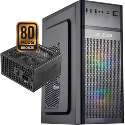 Alcatroz Futura Millenia Eco M800 Pro Black Gaming Midi Tower Κουτί Υπολογιστή RGB