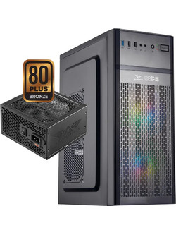 Alcatroz Futura Millenia Eco M800 Pro Black Gaming Midi Tower Κουτί Υπολογιστή RGB