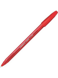 Red Unimax Trio Στυλό Διαρκείας 1mm Κόκκινο