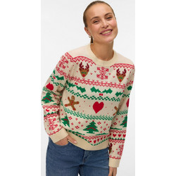 Vero Moda Γυναικεία Πλεκτή Μπλούζα Μπεζ 10334011