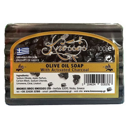 Knossos Activated Charcoal Σαπούνι 100gr